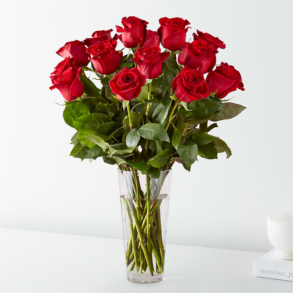 Long Stem Red Rose Bouquet – Monarca Florist, Yonkers NY