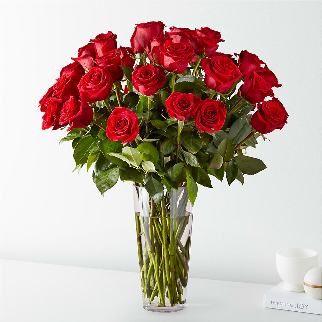 Long Stem Red Rose Bouquet – Monarca Florist, Yonkers NY