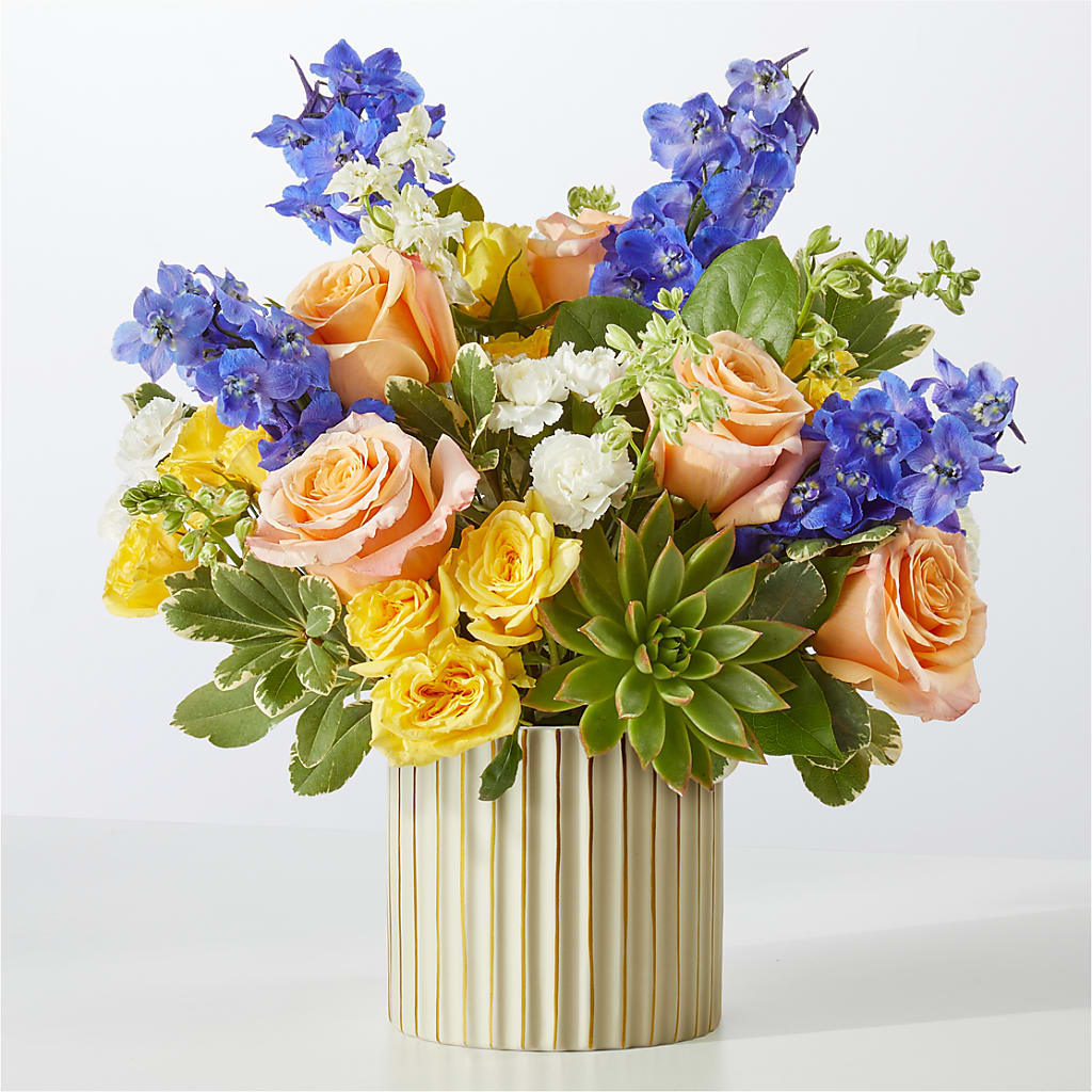 Cobalt Reverie Bouquet – Monarca Florist, Yonkers NY
