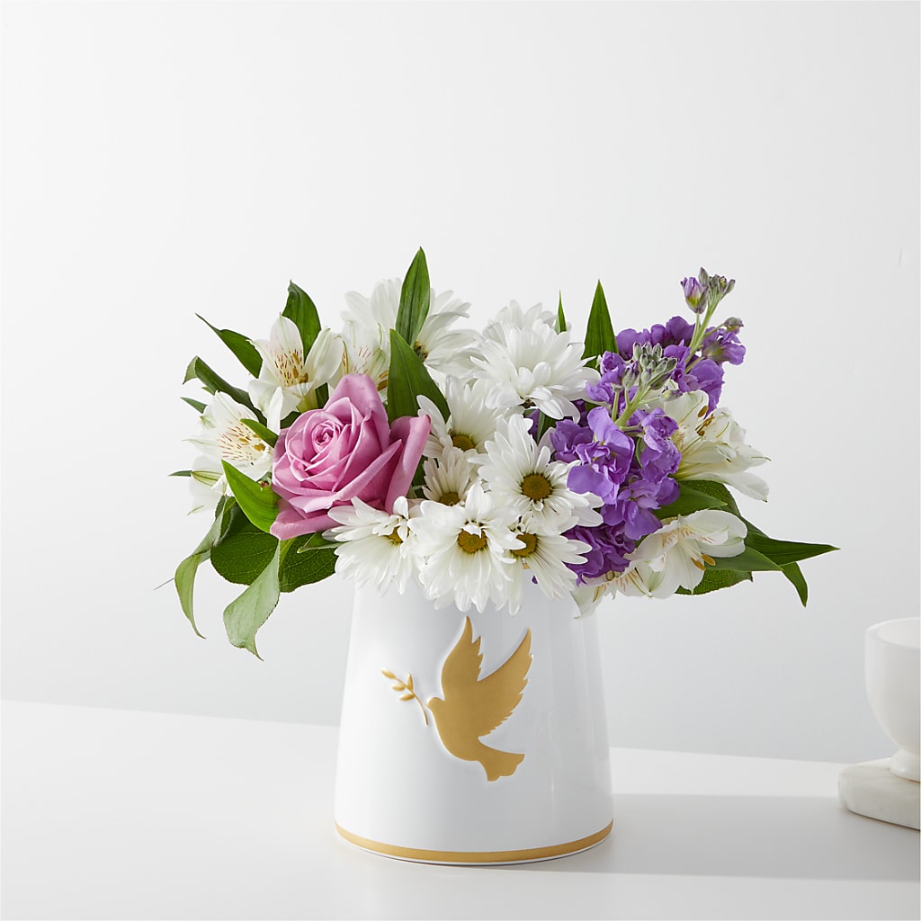 Garden of Peace Bouquet – Monarca Florist, Yonkers NY