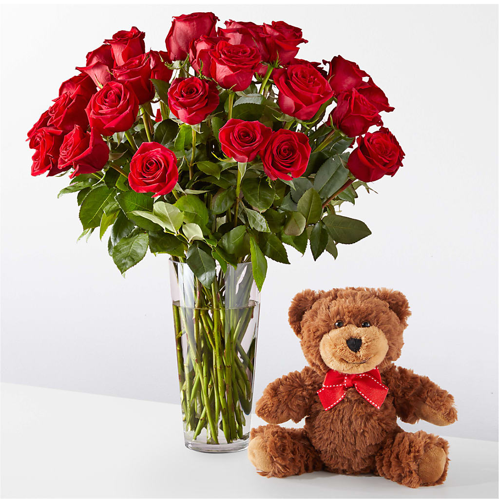 Romantic Long Stem Red Rose Bouquet Bundles – Monarca Florist, Yonkers NY