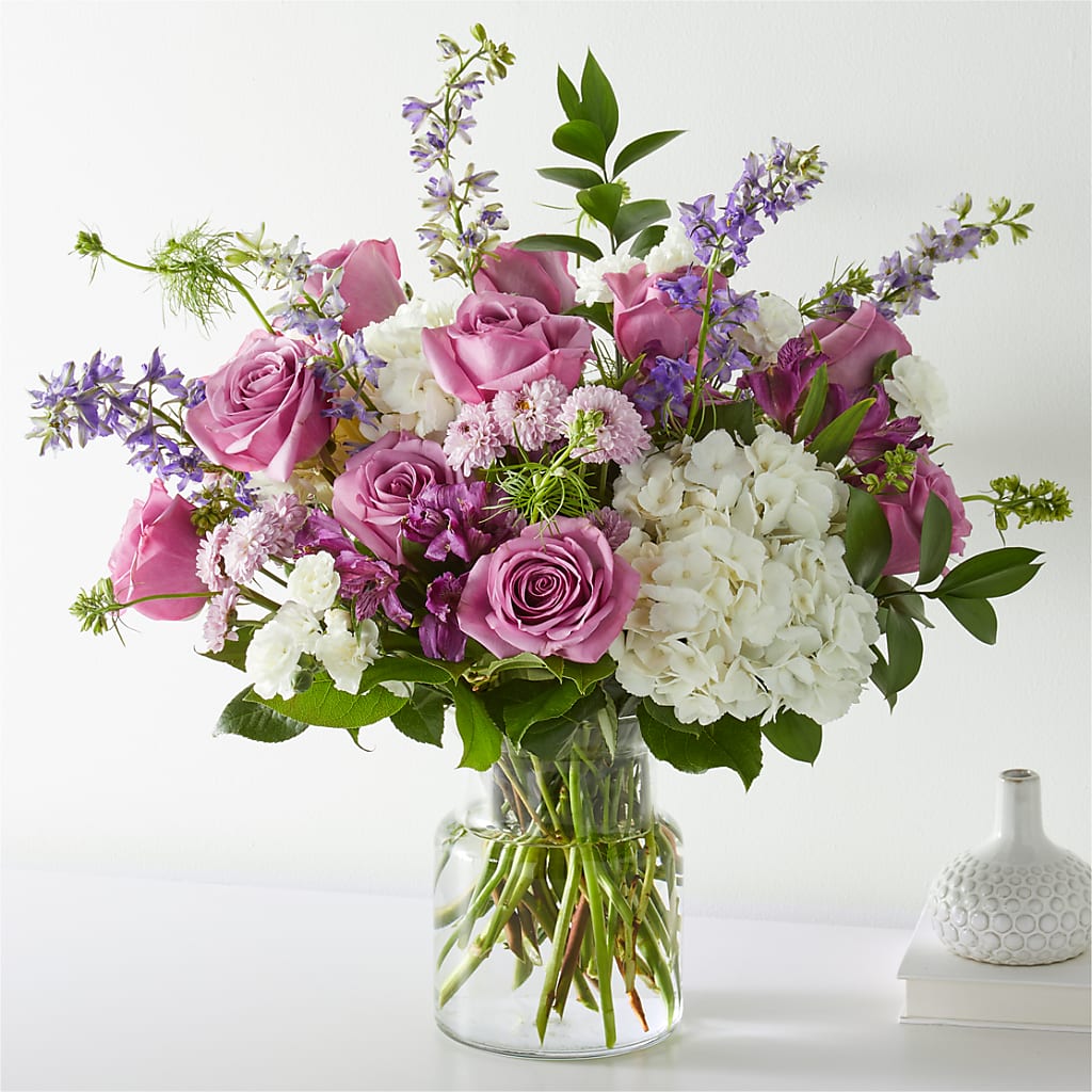 Violet Caress Bouquet – Monarca Florist, Yonkers NY