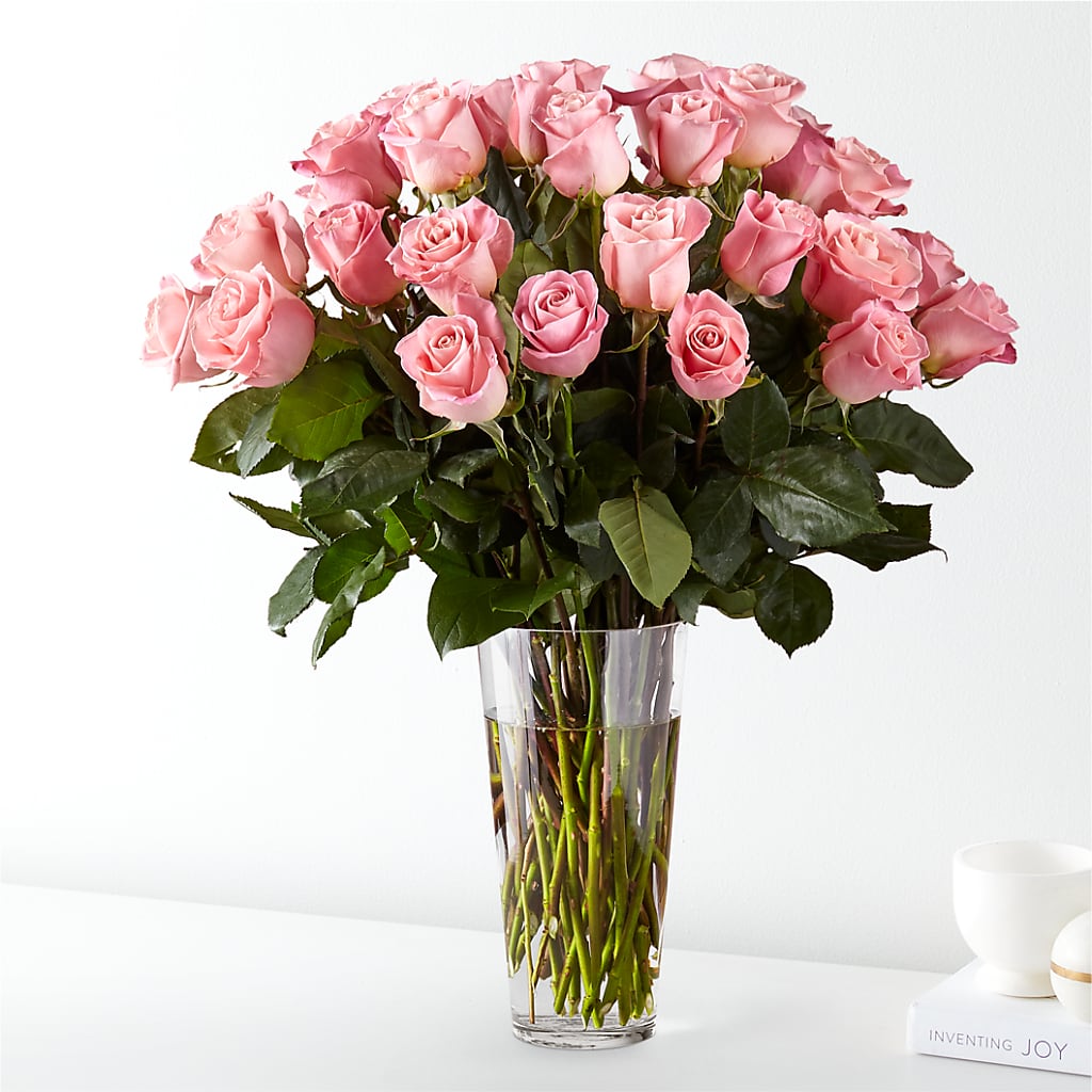 Long Stem Pink Rose Bouquet – Monarca Florist, Yonkers NY