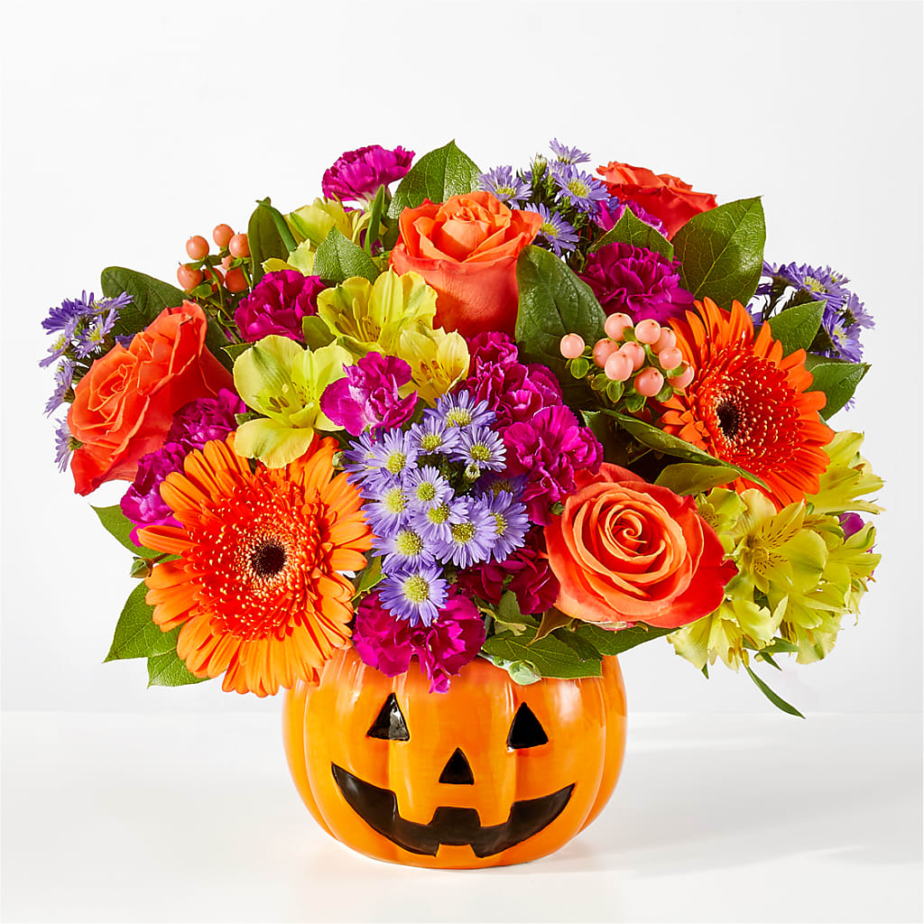 Tricks & Treats Pumpkin – Monarca Florist, Yonkers NY