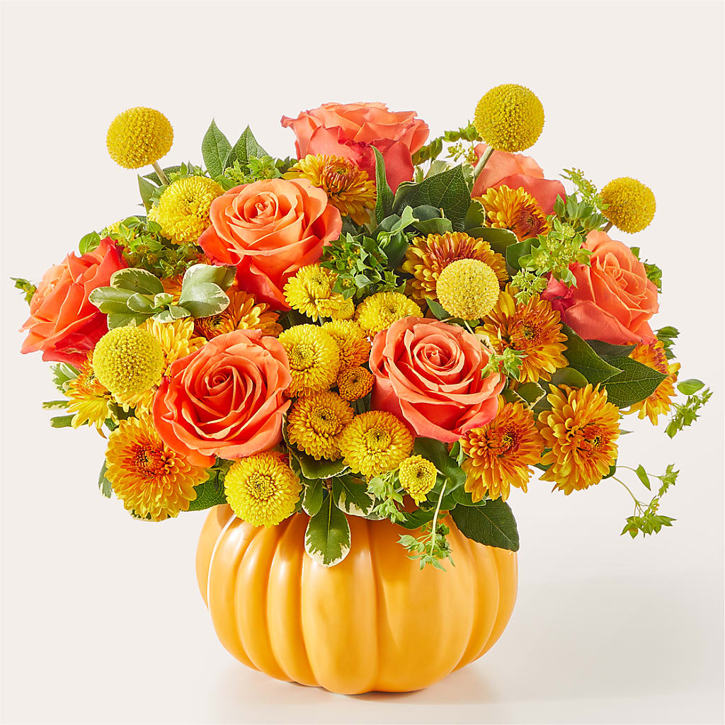 Gourdgeous Pumpkin – Monarca Florist, Yonkers NY