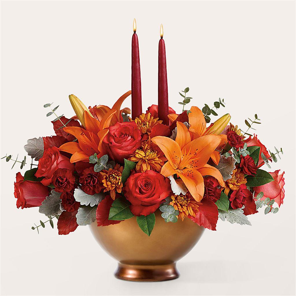 Fruits of Fall Centerpiece – Monarca Florist, Yonkers NY
