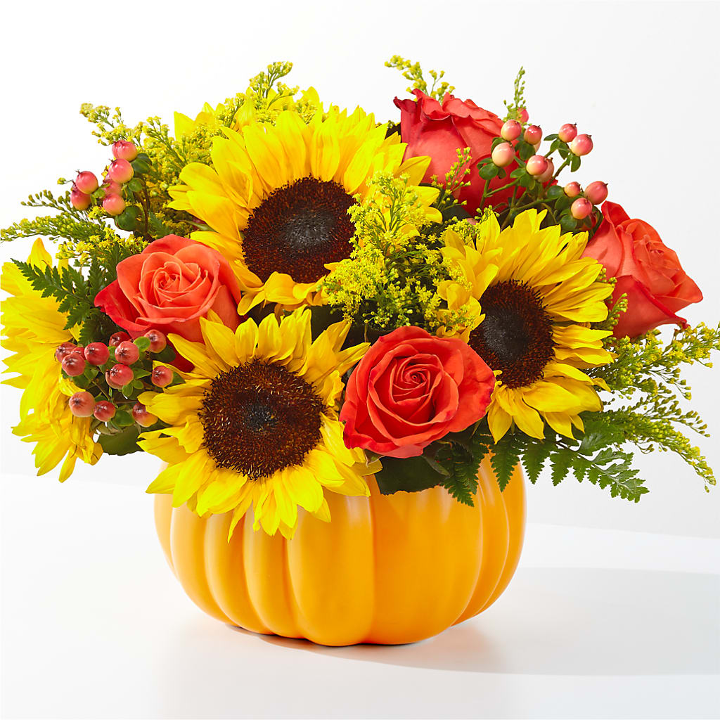 Pick of the Patch Pumpkin Bouquet – Monarca Florist, Yonkers NY