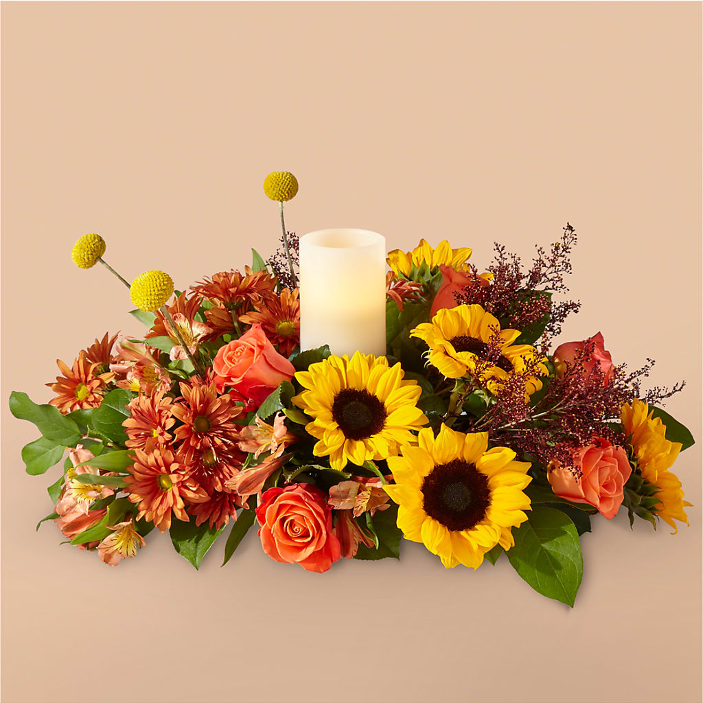Honey Spark Centerpiece – Monarca Florist, Yonkers NY