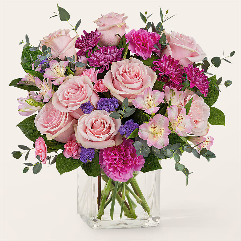 Rosy Radiance Bouquet – Monarca Florist, Yonkers NY