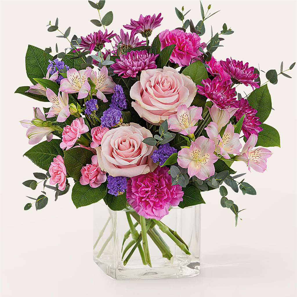 Rosy Radiance Bouquet – Monarca Florist, Yonkers NY
