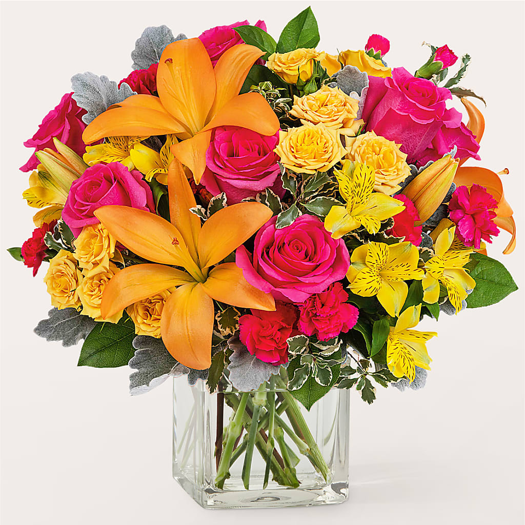 To the Tropics Bouquet – Monarca Florist, Yonkers NY