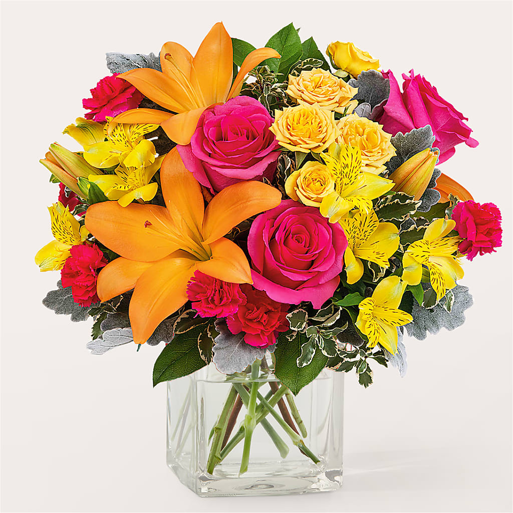 To the Tropics Bouquet – Monarca Florist, Yonkers NY