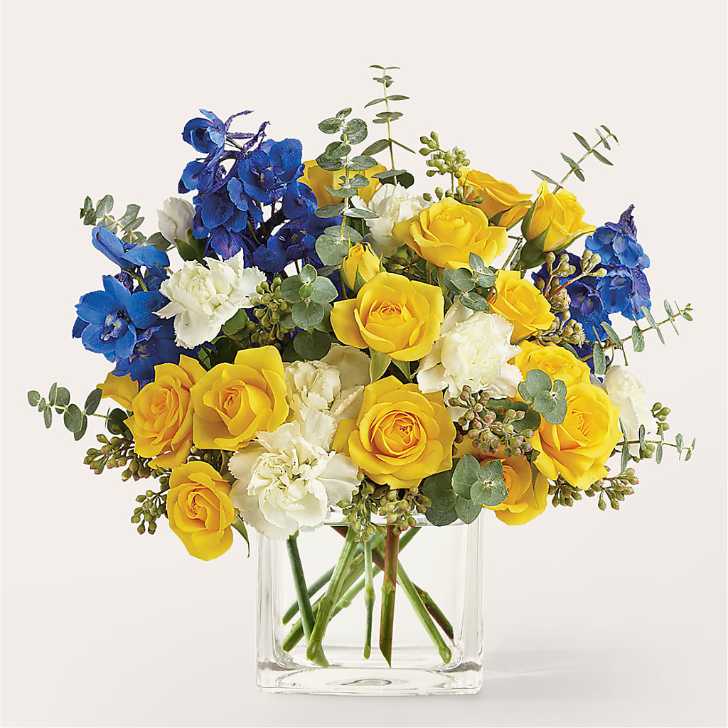 Sparkling Citrine Bouquet – Monarca Florist, Yonkers NY