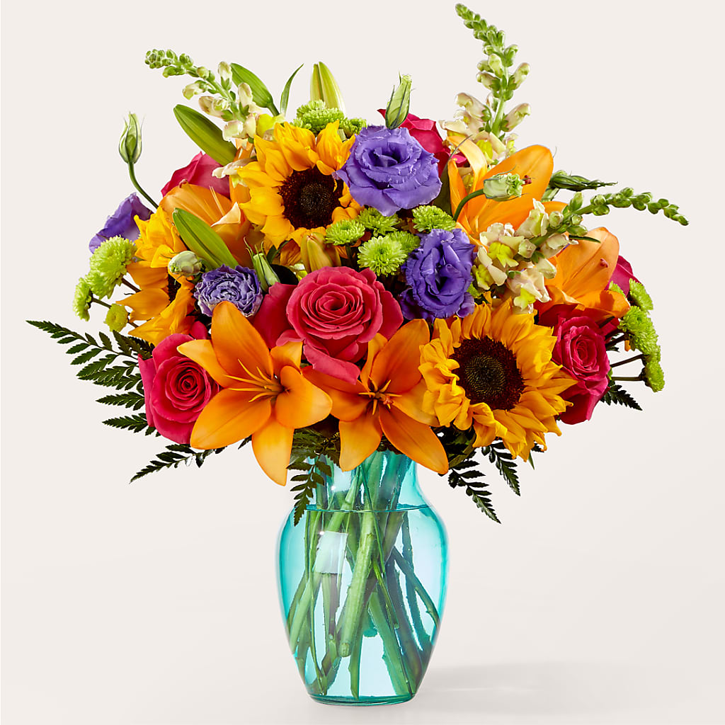 Double Rainbow Bouquet – Monarca Florist, Yonkers NY