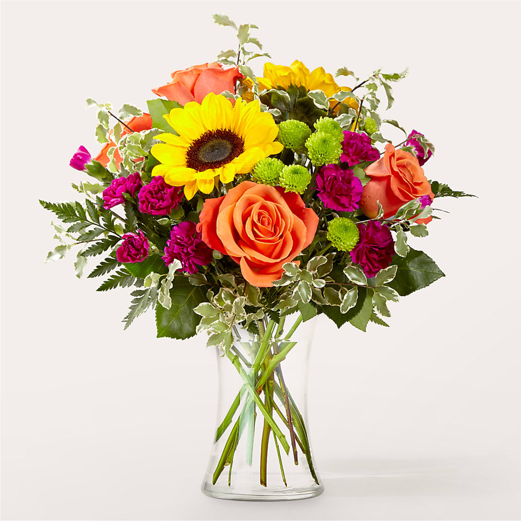 Warmth & Light Bouquet – Monarca Florist, Yonkers NY