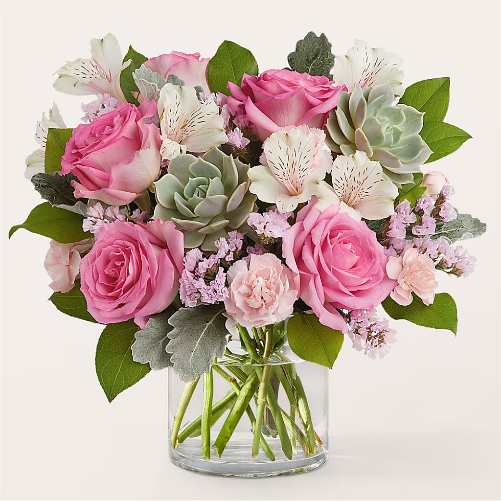 Dusty Rose Bouquet – Monarca Florist, Yonkers NY