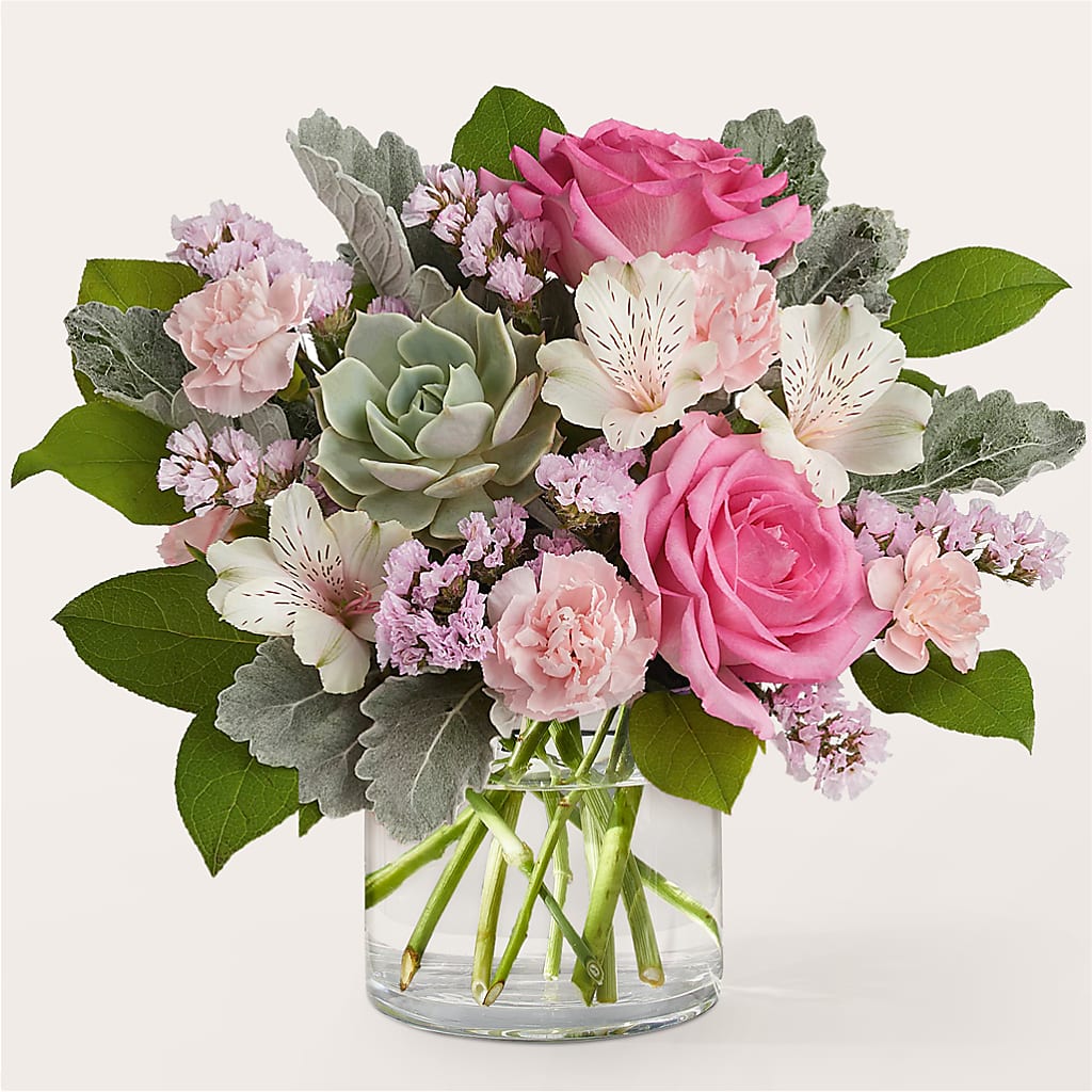 Dusty Rose Bouquet – Monarca Florist, Yonkers NY