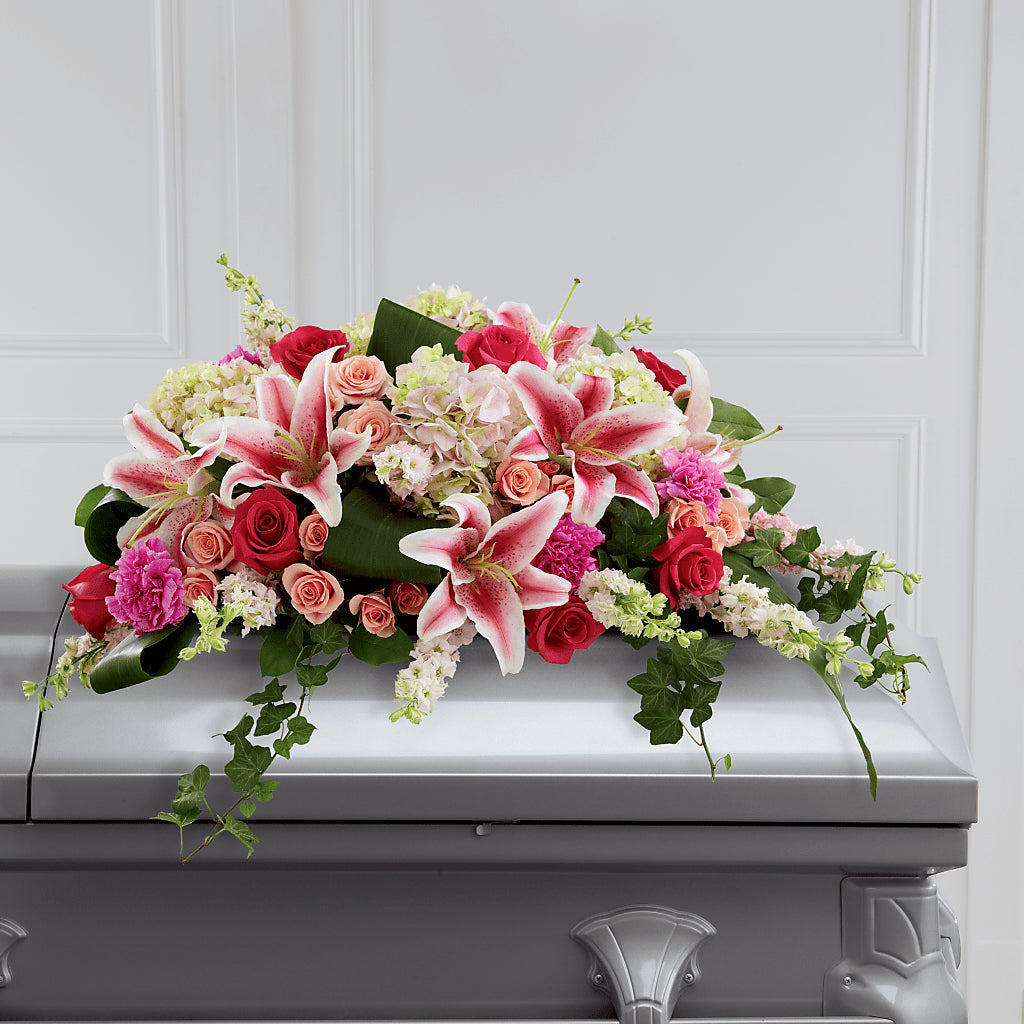 Splendid Grace Casket Spray – Monarca Florist, Yonkers NY