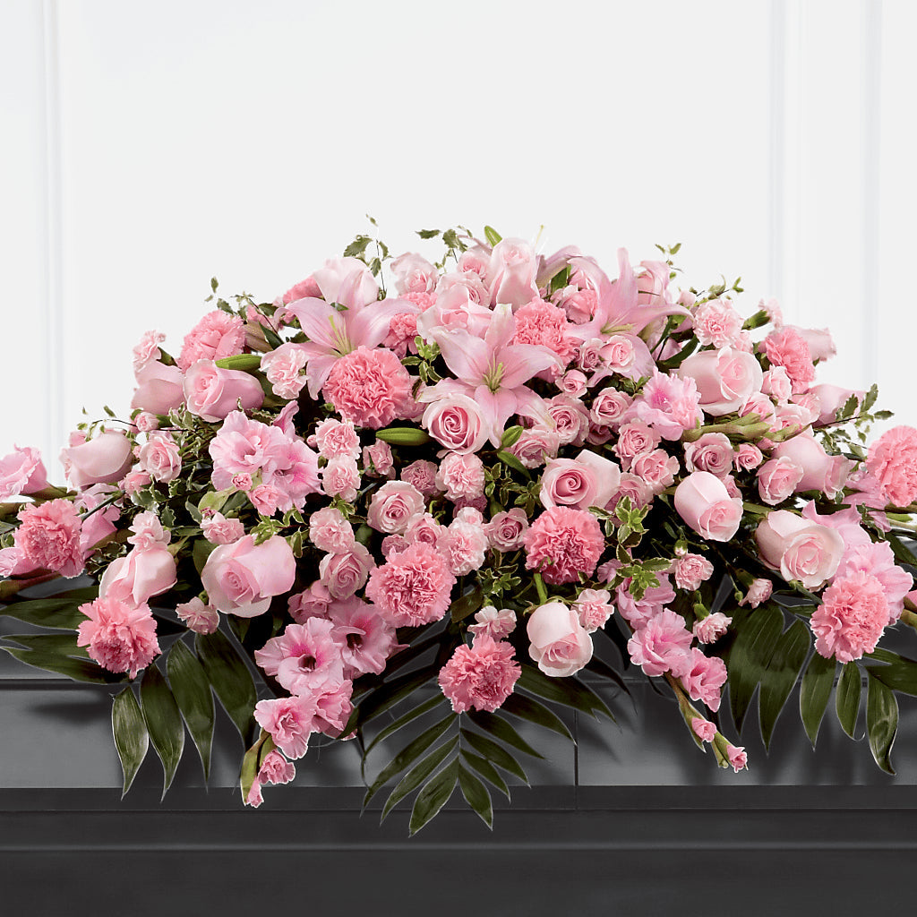 Garden of Comfort Casket Spray (Standard) – Monarca Florist, Yonkers NY
