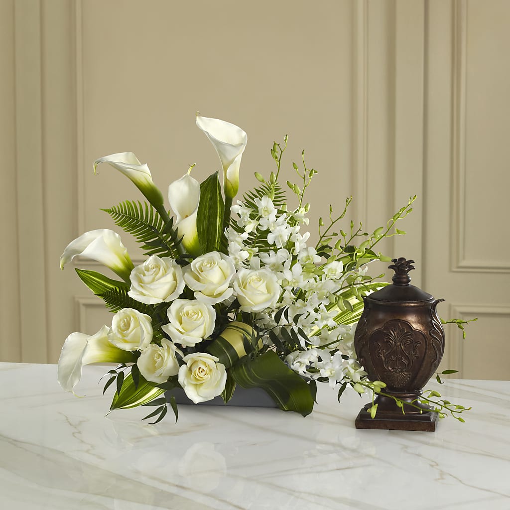 At Peace Arrangement – Monarca Florist, Yonkers NY