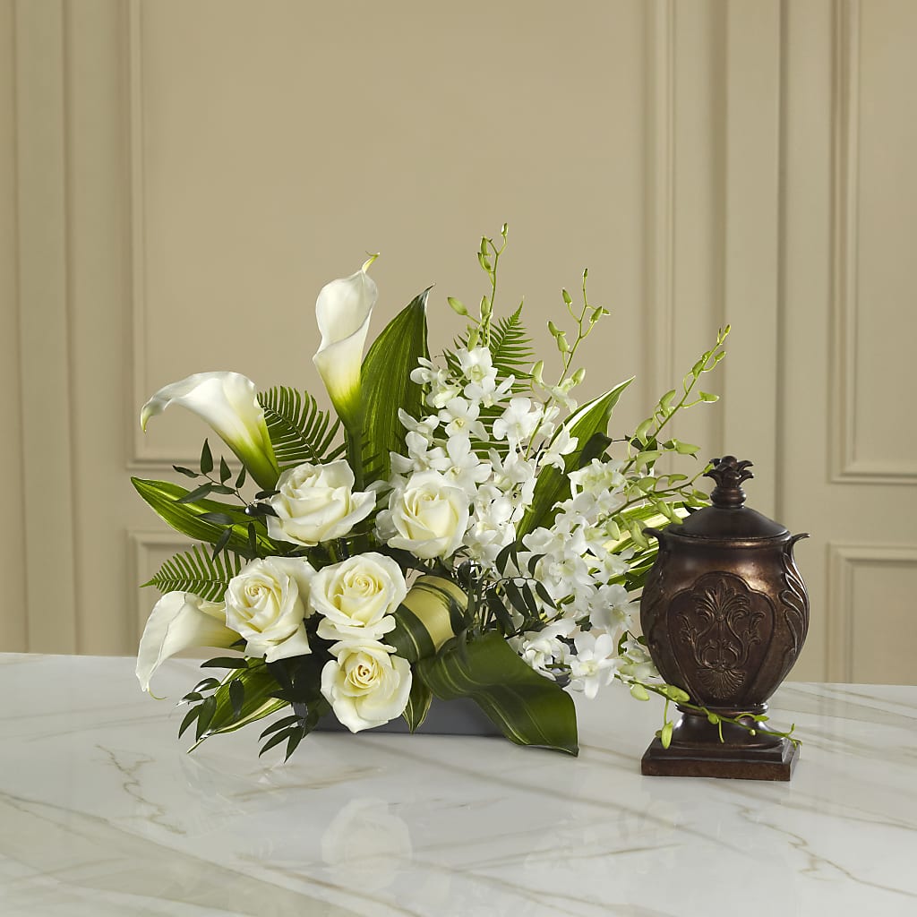 At Peace Arrangement – Monarca Florist, Yonkers NY