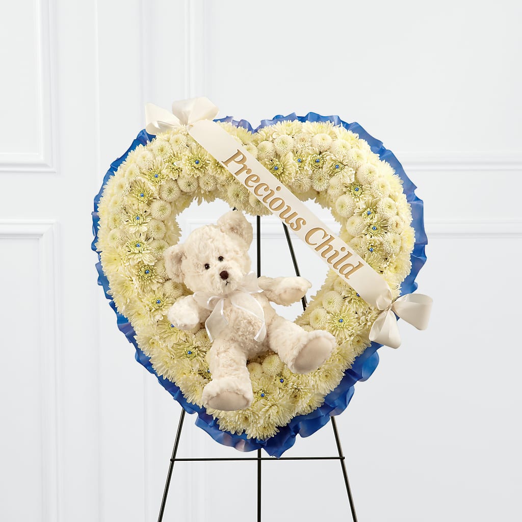 Precious Child Standing Heart – Monarca Florist, Yonkers NY