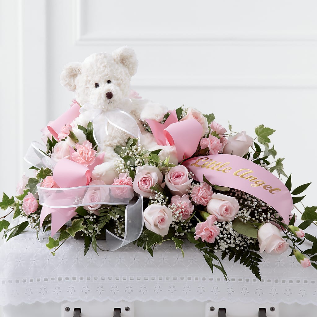 Touch of Sympathy Casket Spray – Monarca Florist, Yonkers NY