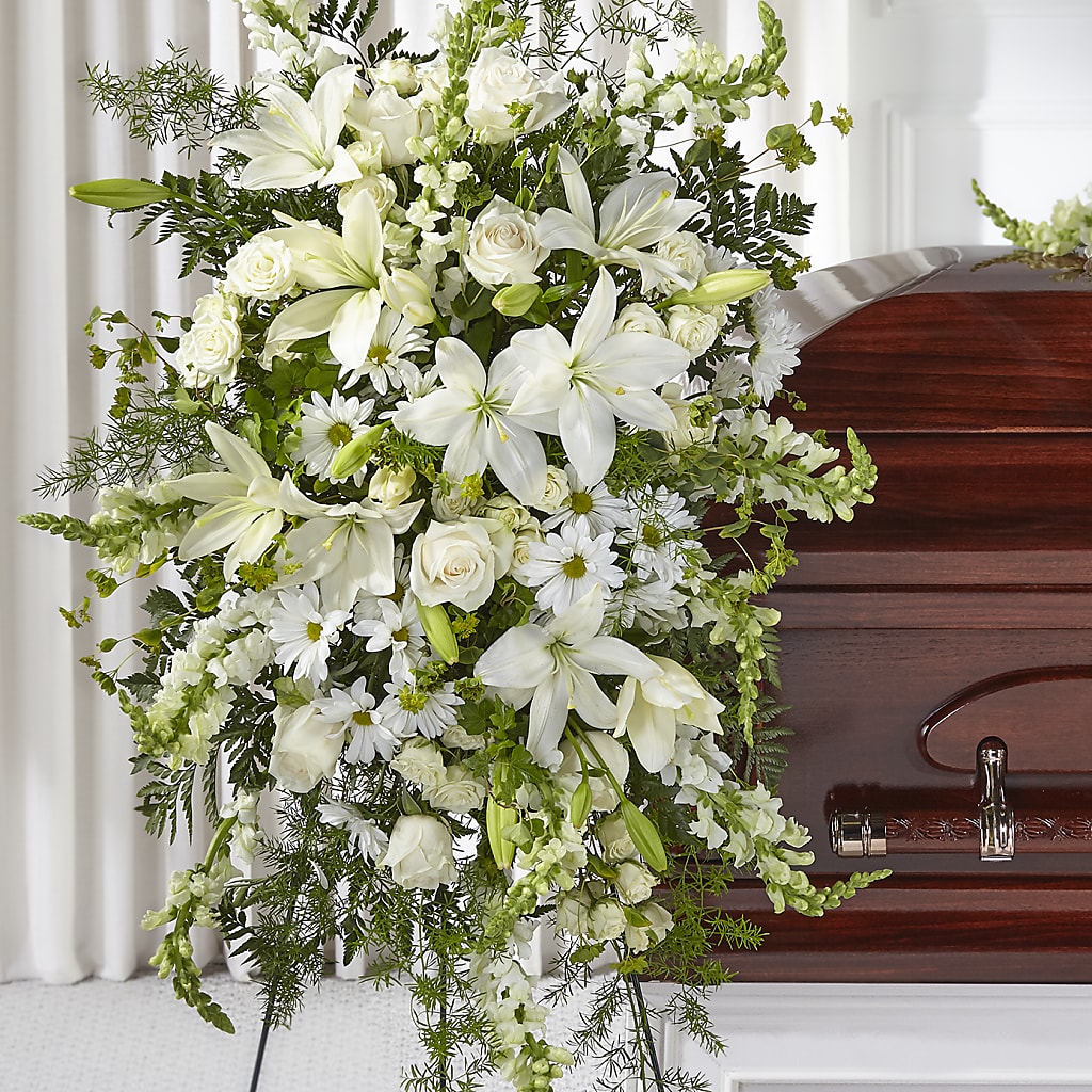 Loving Thoughts Standing Spray – Monarca Florist, Yonkers NY