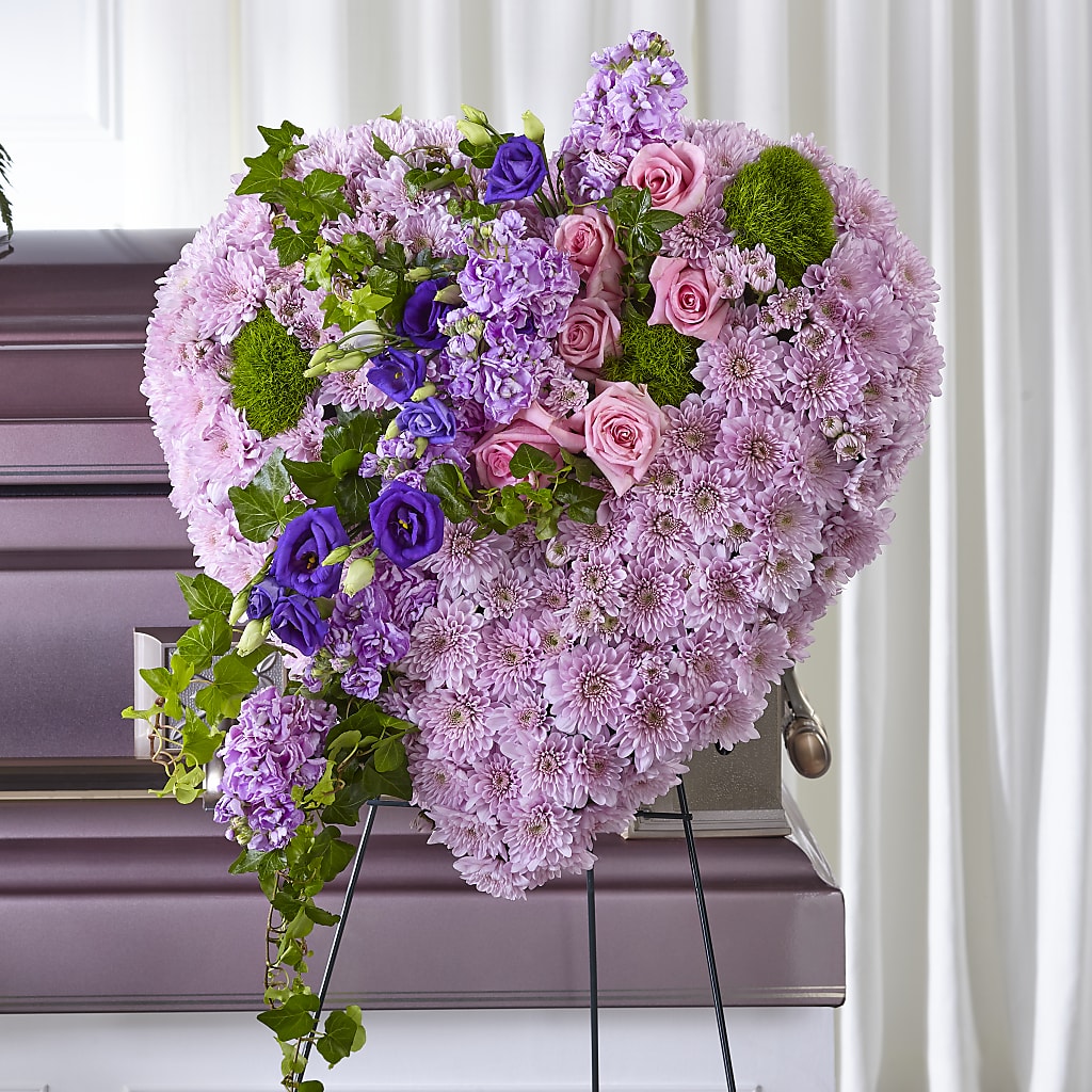 Treasured Love Standing Heart – Monarca Florist, Yonkers NY