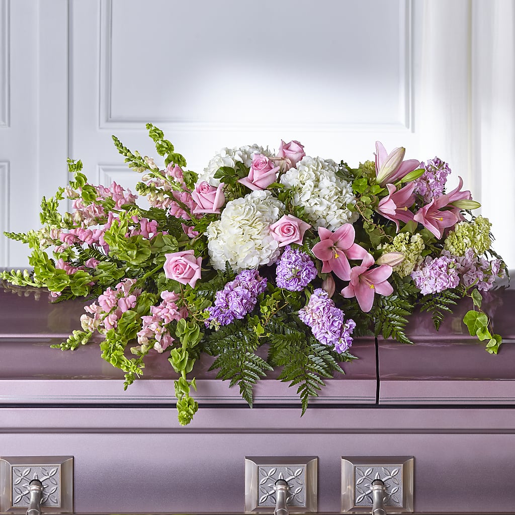 Life's Gratitude Casket Spray – Monarca Florist, Yonkers NY
