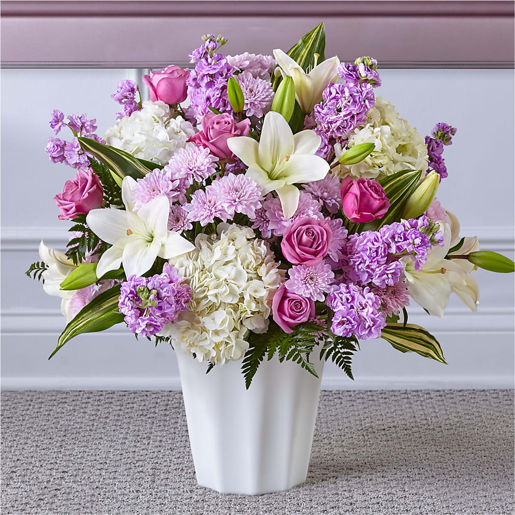 Heaven Sent Floor Basket – Monarca Florist, Yonkers NY