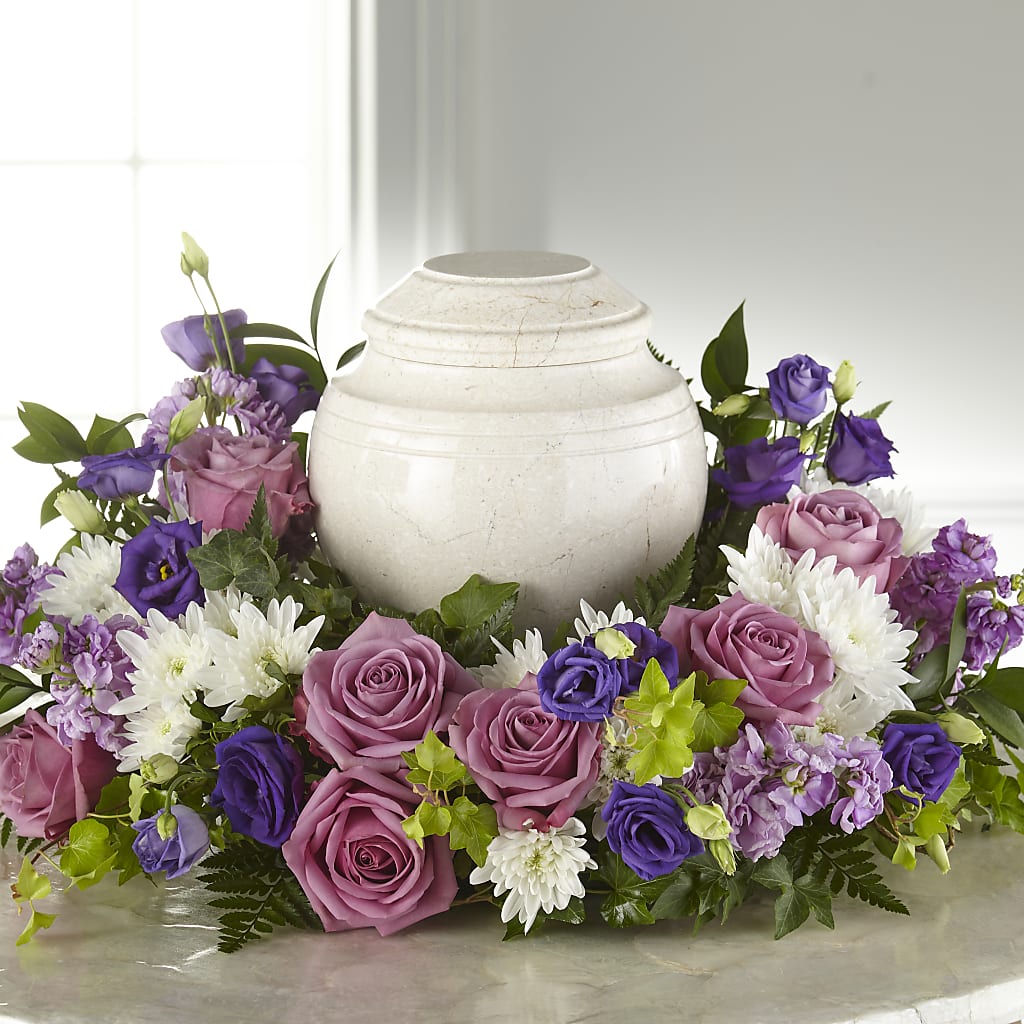 Blooming Sympathy Cremation Adornment – Monarca Florist, Yonkers NY