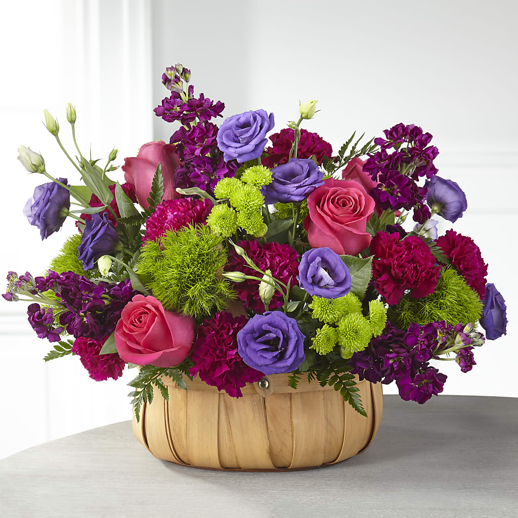 Serene Sanctuary Basket – Monarca Florist, Yonkers NY