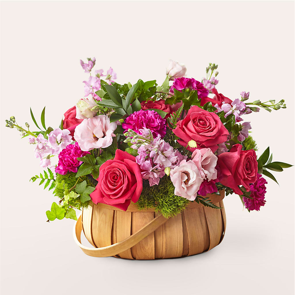 Radiance in Bloom Basket – Monarca Florist, Yonkers NY