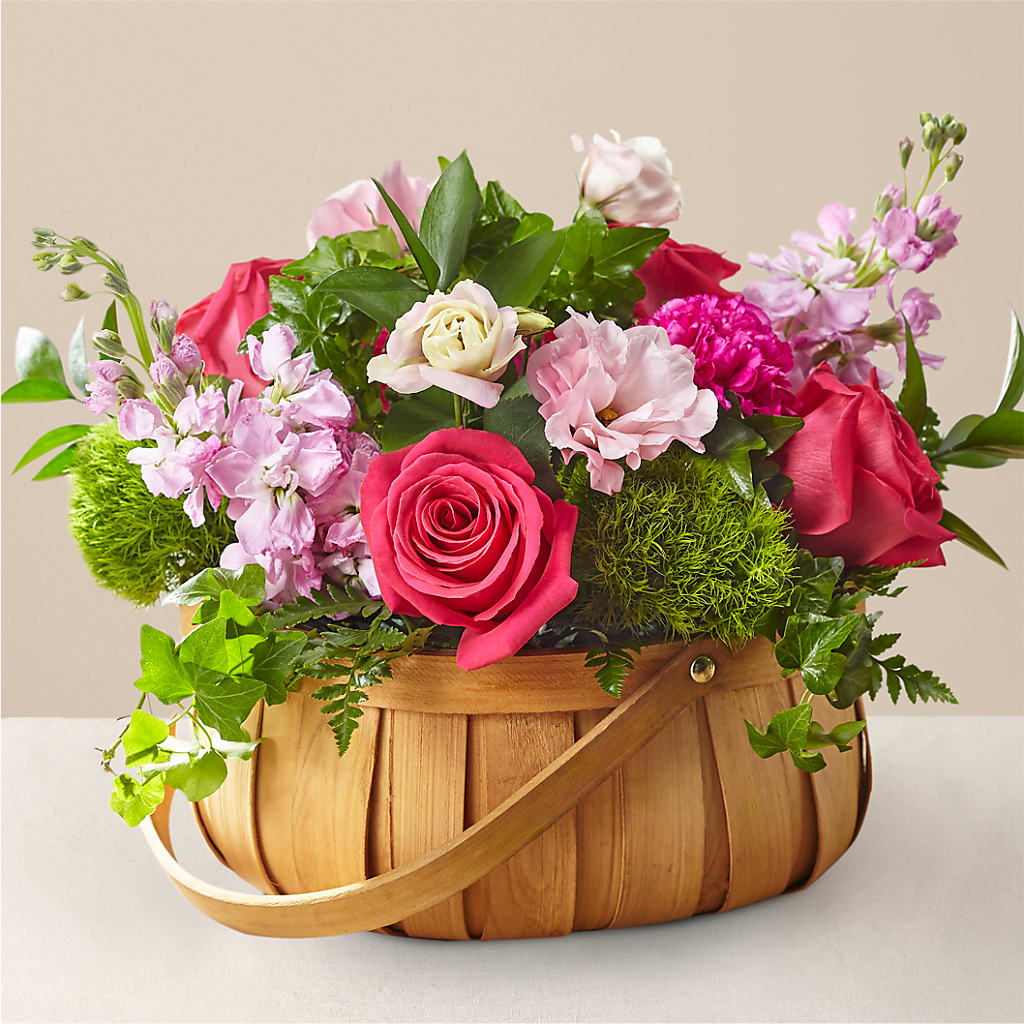 Radiance in Bloom Basket – Monarca Florist, Yonkers NY
