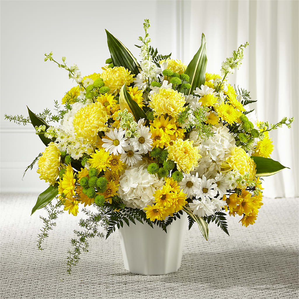 Unity & Grace Floor Basket – Monarca Florist, Yonkers NY