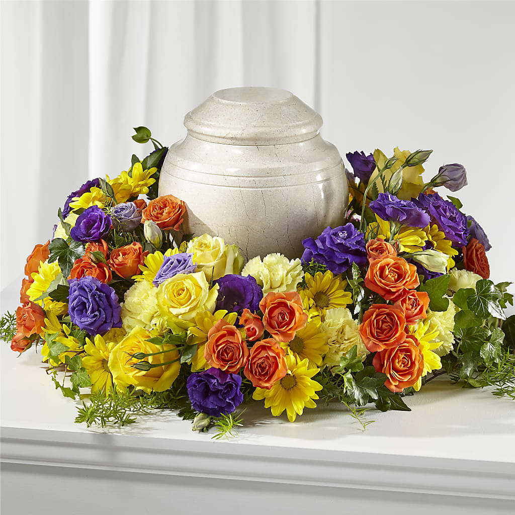 Blossoms of Remembrance Cremation Adornment – Monarca Florist, Yonkers NY