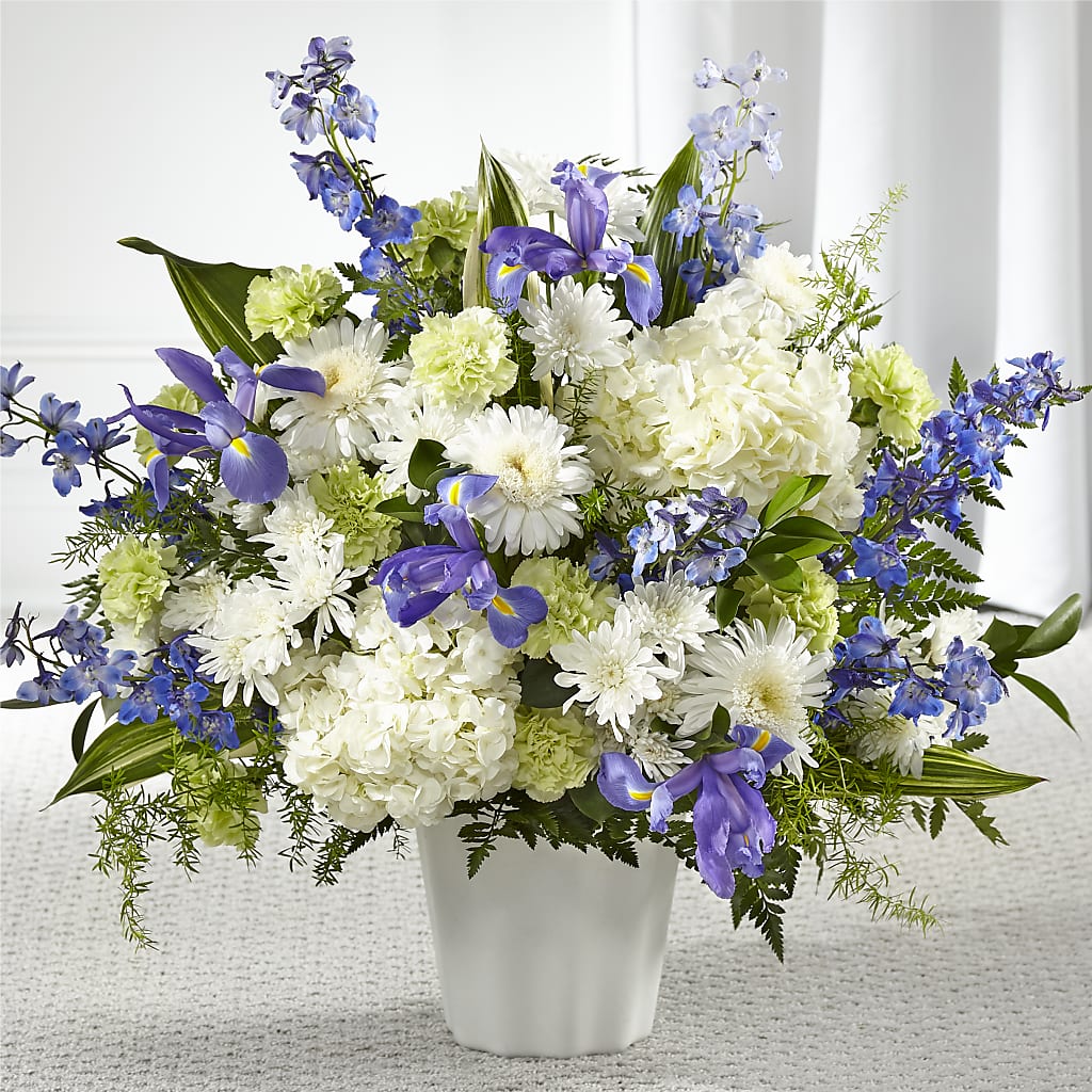 Soft Serenity Floor Basket – Monarca Florist, Yonkers NY