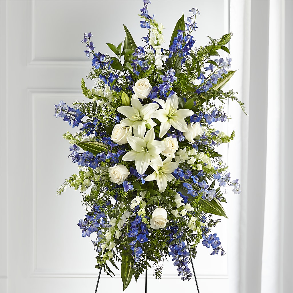 Faithful Friend Standing Spray – Monarca Florist, Yonkers NY