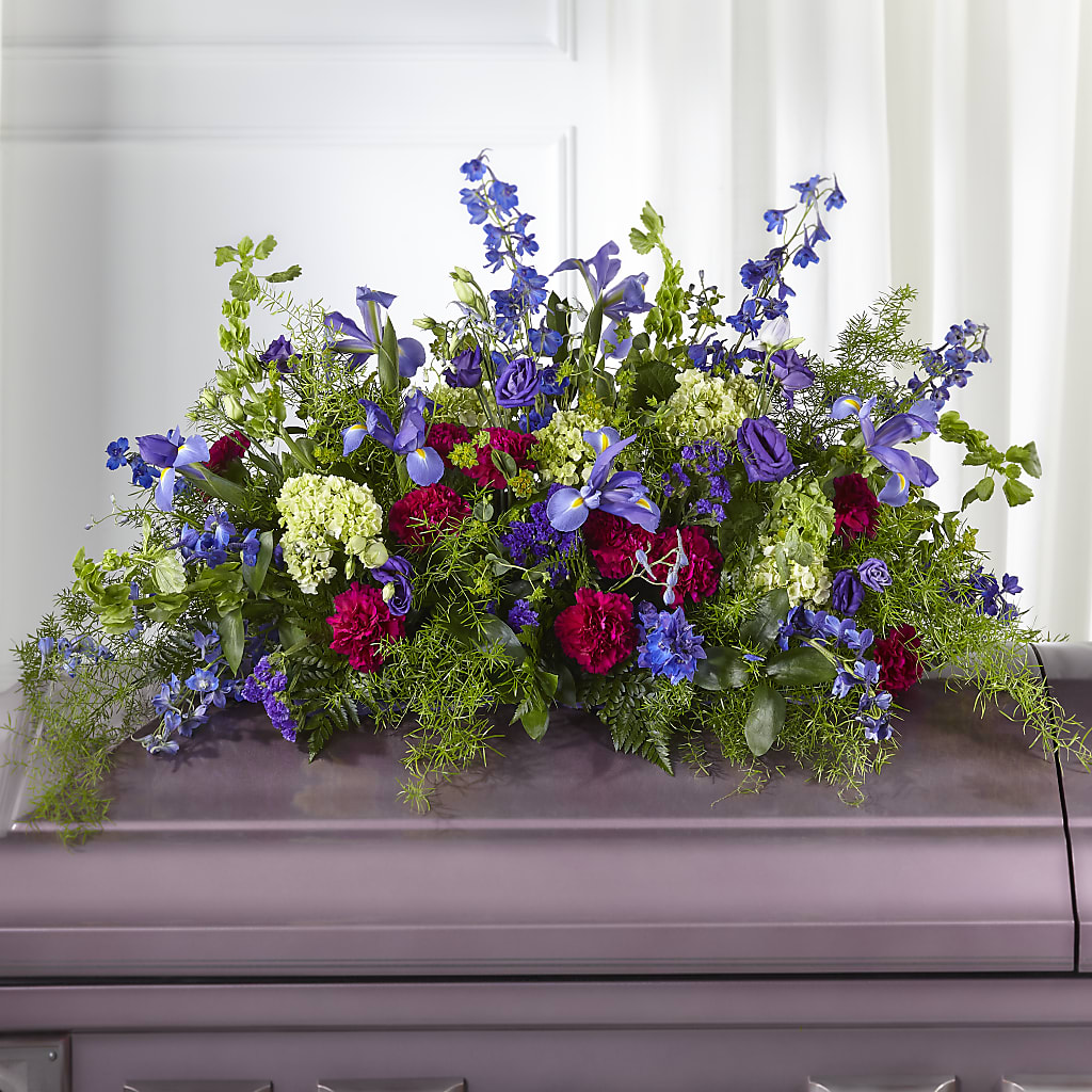 Always Treasured Casket Spray – Monarca Florist, Yonkers NY