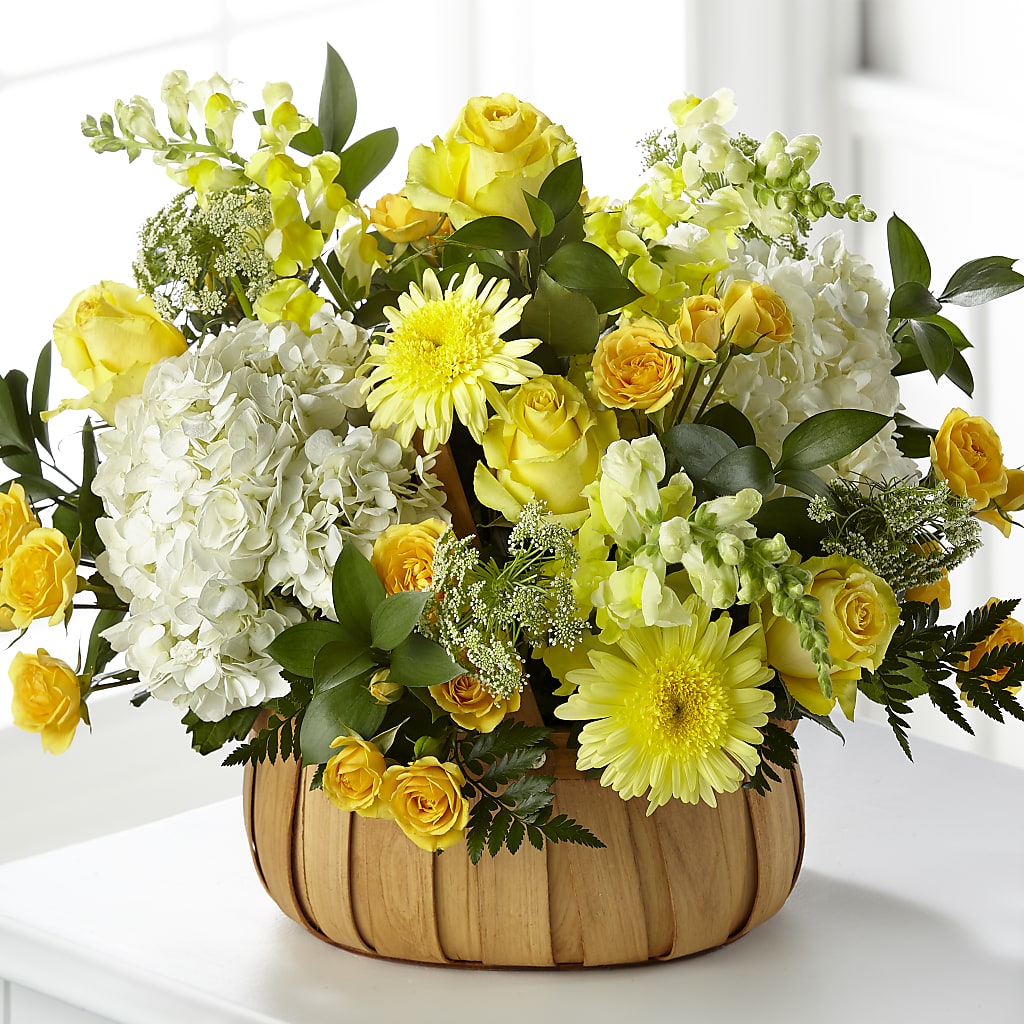 Rustic Remembrance Basket – Monarca Florist, Yonkers NY