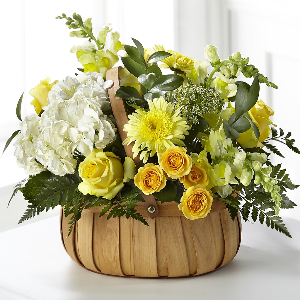 Rustic Remembrance Basket – Monarca Florist, Yonkers NY