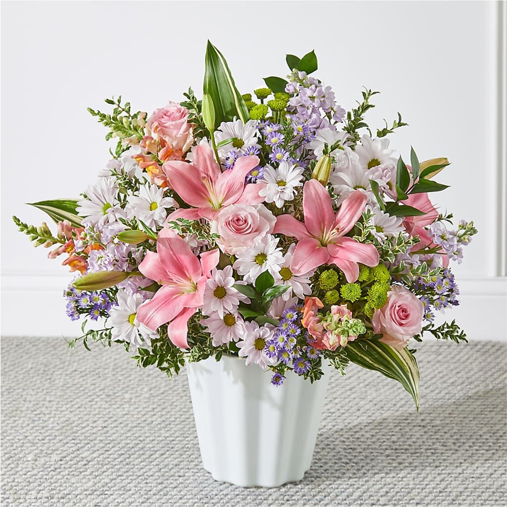 Abundant Compassion Floor Basket – Monarca Florist, Yonkers NY