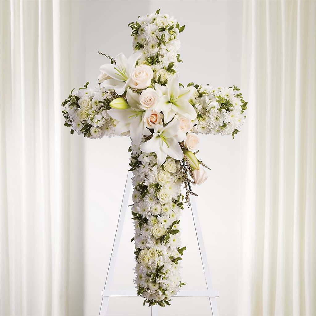 Spiritual Guidance Standing Spray – Monarca Florist, Yonkers NY