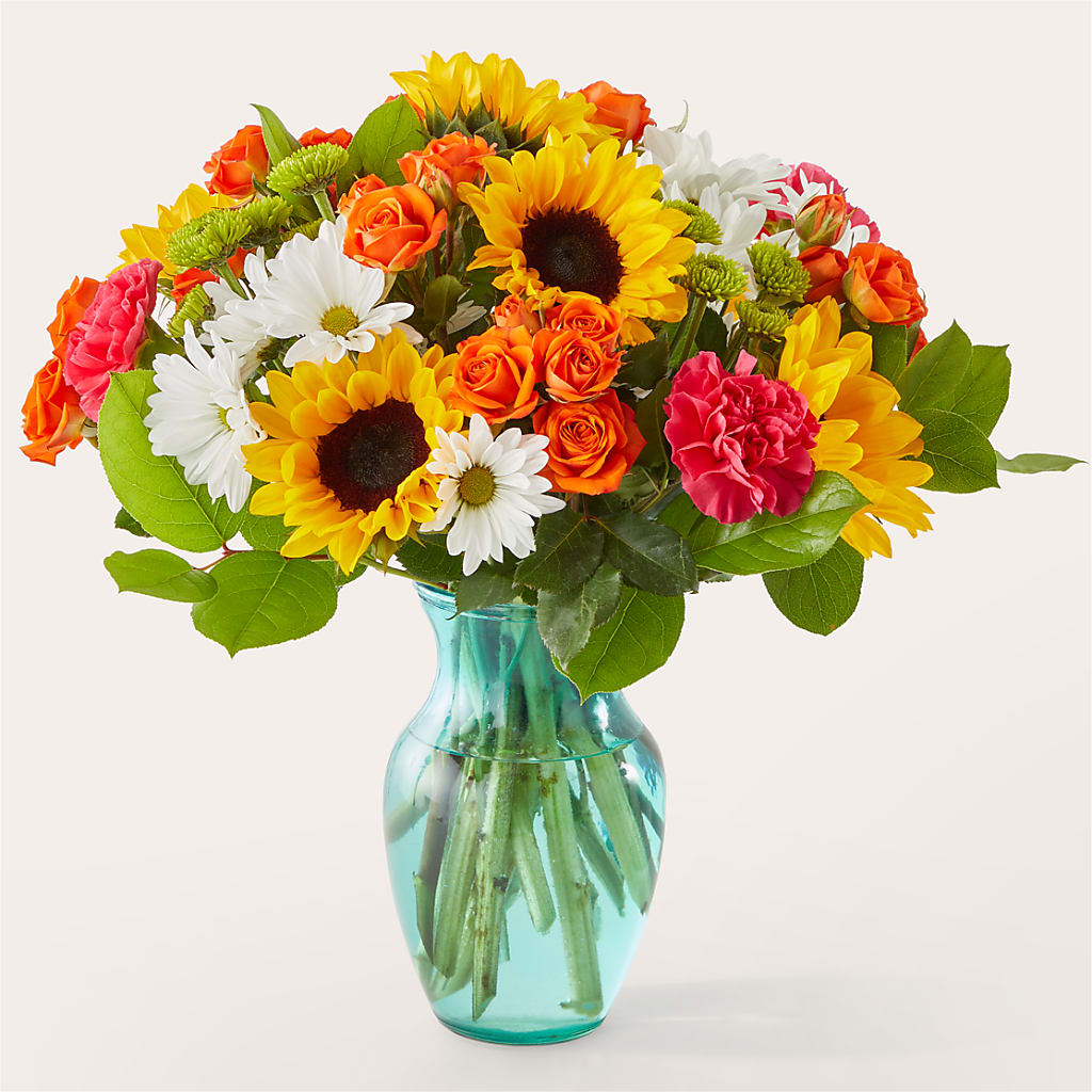 Sun-drenched Blooms Bouquet – Monarca Florist, Yonkers NY