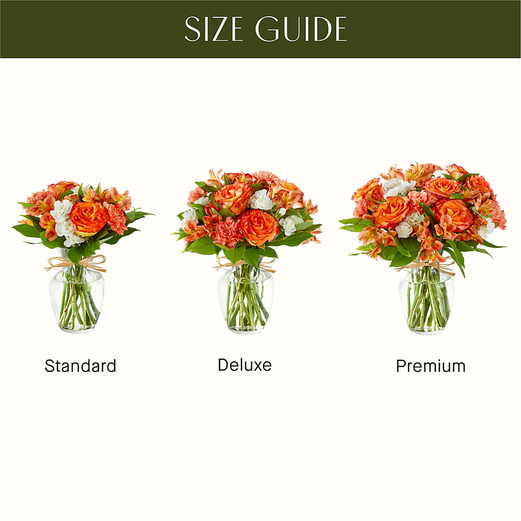 Apricot Glow Bouquet – Monarca Florist, Yonkers NY