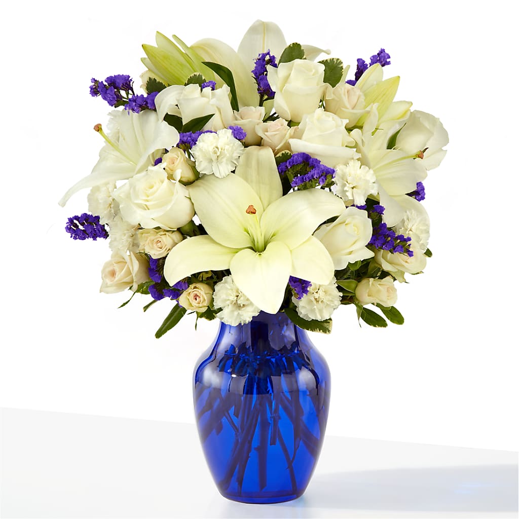 Sapphire Rush Bouquet – Monarca Florist, Yonkers NY
