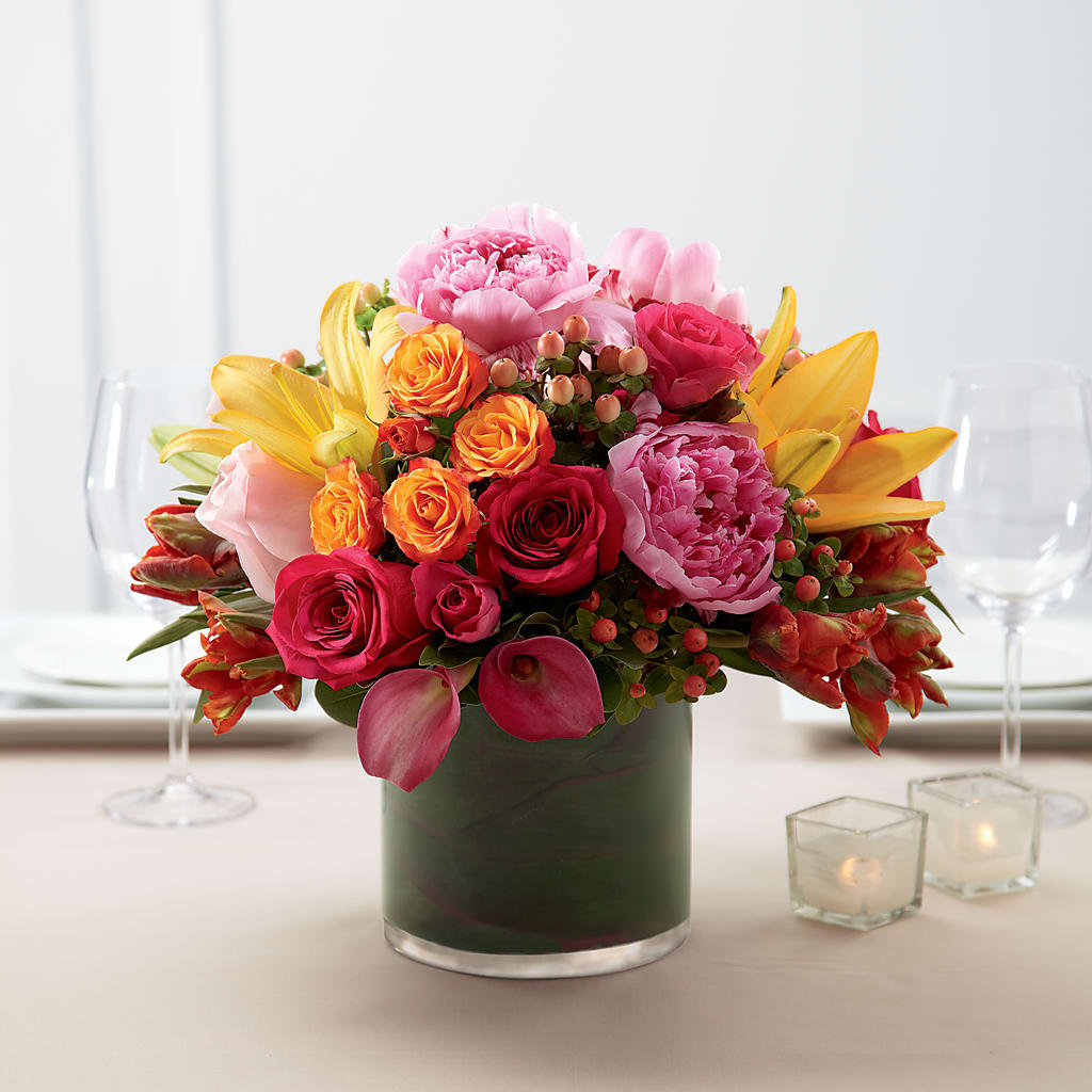 Color Mix Arrangement – Monarca Florist, Yonkers NY