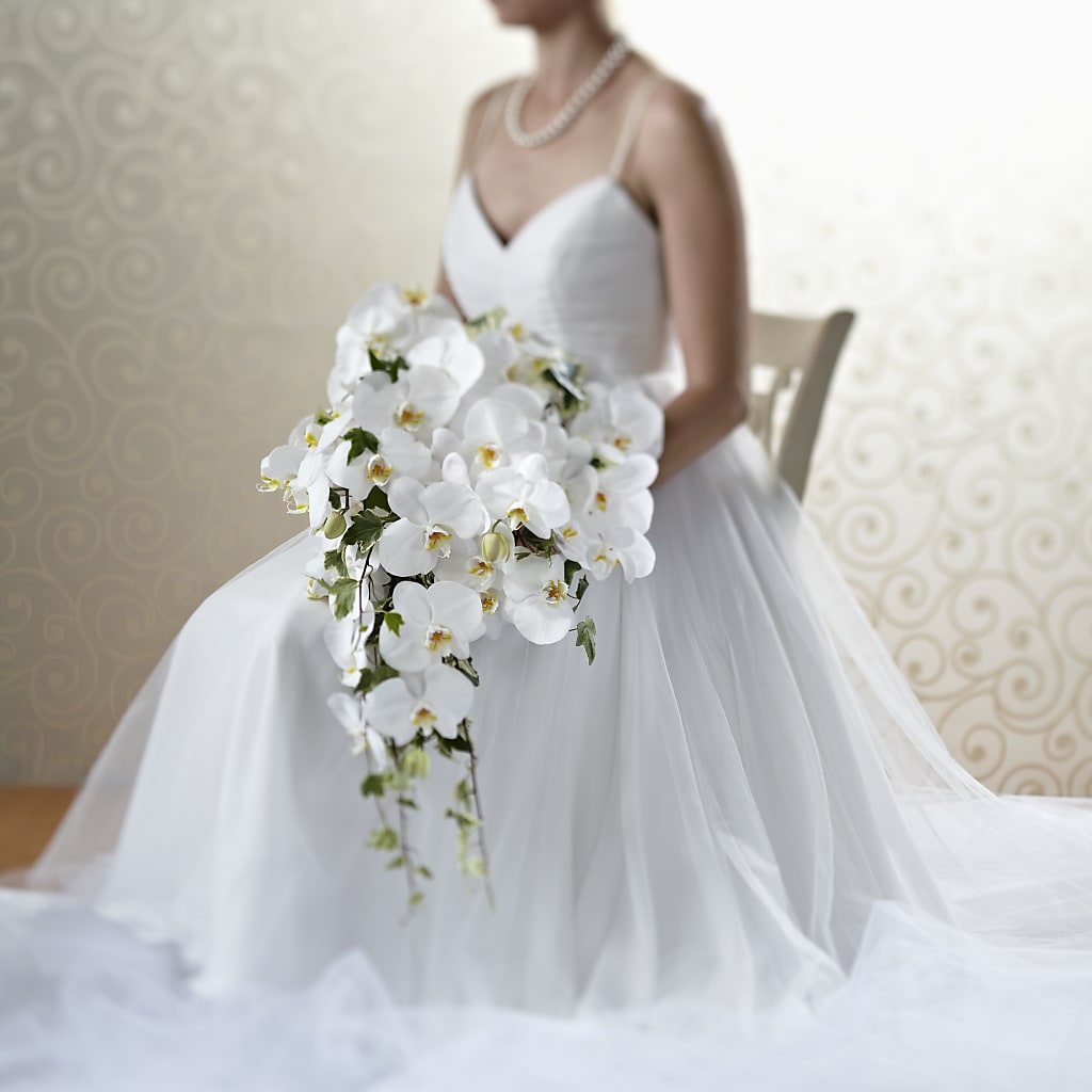 Classic White Bouquet – Monarca Florist, Yonkers NY