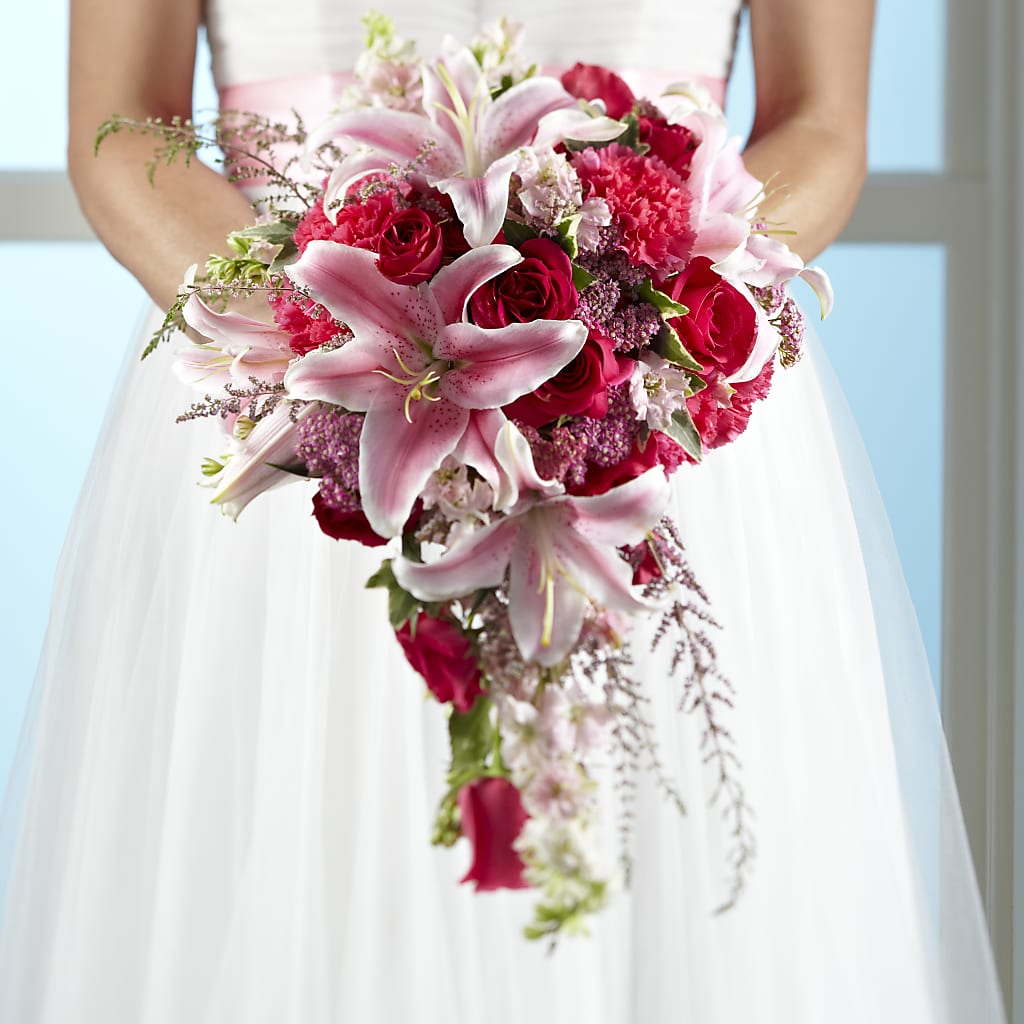 Lily & Rose Bouquet – Monarca Florist, Yonkers NY